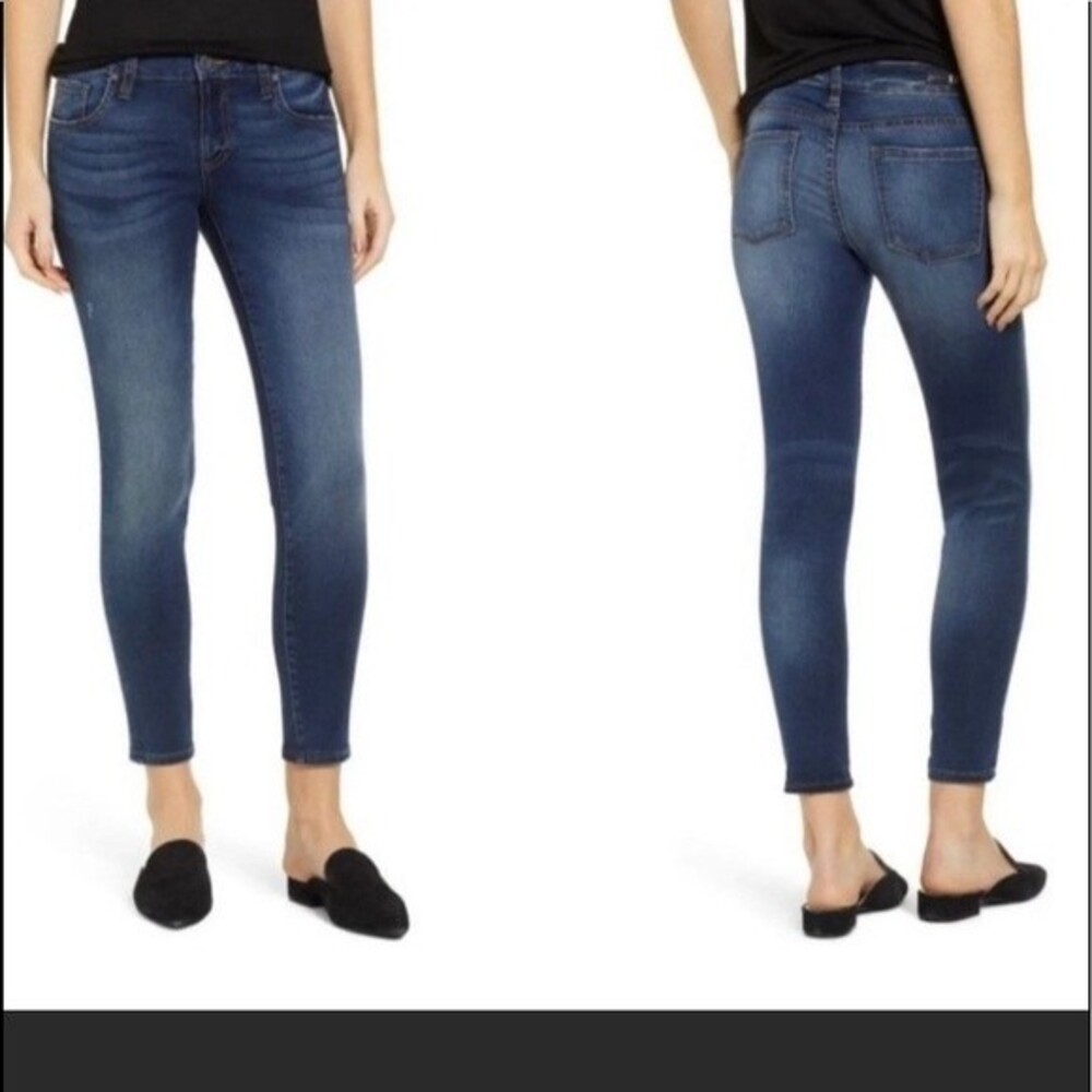 NWT Kut from the Kloth Donna Ankle‎ Skinny Dark Wash Size 00